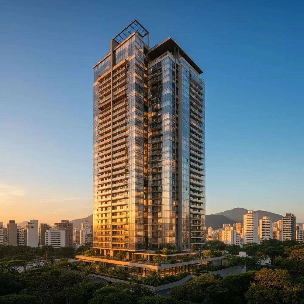 Prédio residencial moderno